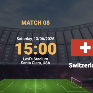 Qatar vs Switzerland FIFA World Cup 2026 Tickets for Sale | VIP Hospitality Packages
